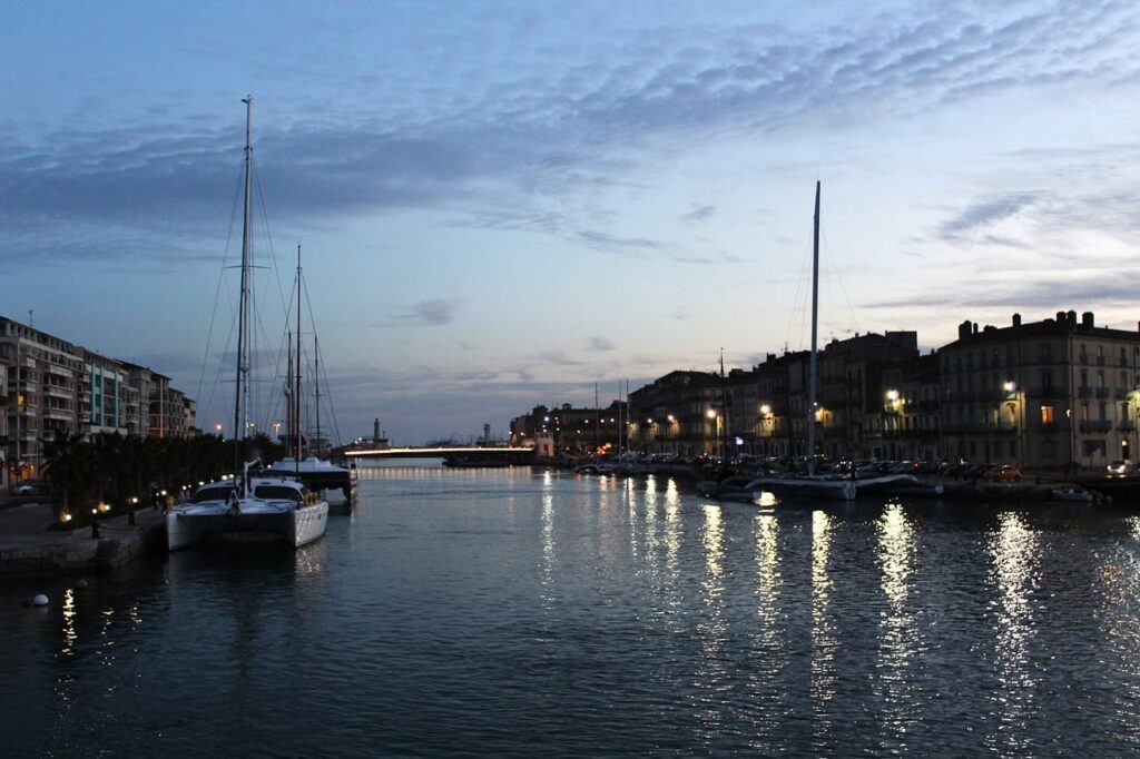 Fête de la Saint Louis à Sète avec le canal